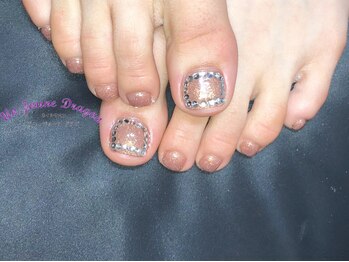 アン ジョーヌドラゴ/【フットネイル】大人ネイル