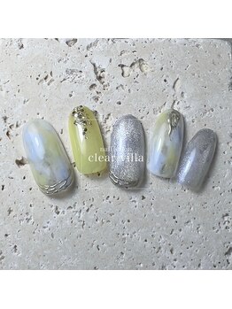 ネイルサロンクリアヴィラ(nail salon clear villa)/nuance designコース￥9990