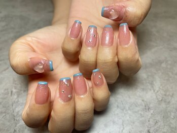 ジェルデザインフリー5本アート