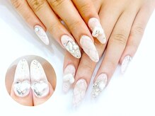 ネイルコレクション ベビーピンク(Baby Pink)/長さ出しジェル放題♪ハート