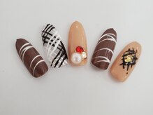 ビーケア 自由が丘店(B.care)/チョコレートネイル￥7480