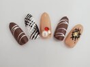 チョコレートネイル￥7480