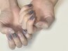 【夏デザインたくさん】オフ無料/パラジェル可 HAND定額トレンドコース￥8250