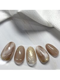 デザインネイル　ニュアンス