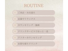 サロン エフ(salon f)/【来店～退店までの流れ】