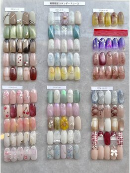 ネイルアンドビューティーサロン シュエット(CHOUETTE)/2024期間限定スタンダード¥8,200