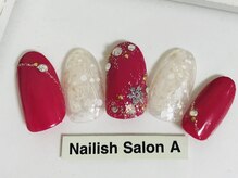 ネイリッシュサロン エー(Nailish Salon A)/スノーネイル