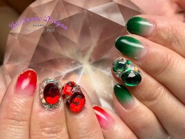 【自爪ネイル】アシメネイル