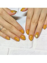 エムネイル(Ｍ)/イエロー×ゴールド