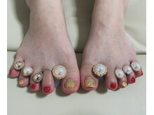 はあとねいる 宇都宮御幸ヶ原店/ワンカラーフットネイル