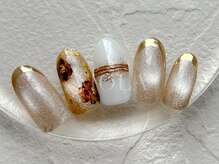 ヴィオラ(VIOLA)/べっ甲/フラワー/マグネット