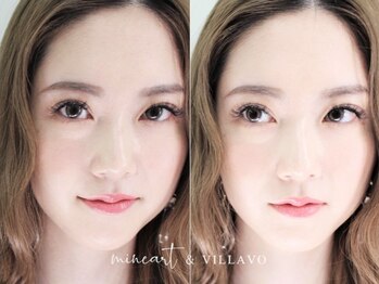 ヴィラーヴォ 銀座(VILLAVO)の写真/【平日オフ無料】駅チカで通いやすい圧倒的実力派サロン♪ナチュラル～華やかまで理想の目元に仕上げます◎