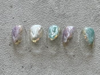 オーロラ立体アート