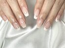 変形フレンチネイル