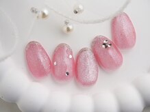 ホワイトネイル 難波店(WHITE NAIL)/マグネット/きらちゅるんネイル