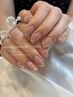 【ハンド】ミラー＆ニュアンスアート《オフ/ケア込み》¥11,000→¥8,500
