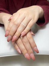 アンナネイル(ANNA Nail)/ラメグラデーション