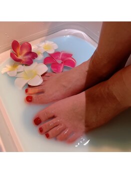 アジアンリラクゼーション ヴィラ 昭島店(asian relaxation villa)/足湯でリラックス