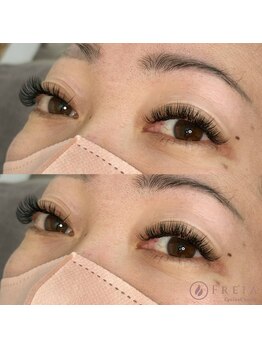 フレイア(FREIA)の写真/【相模大野】年齢に負けない華やかな目元へ♪自まつ毛を労わりながら、品格のある密度とボリュームを再現