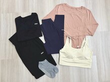 パーソナルマシンピラティスSAKURA 代々木上原店《ピラティス/ダイエット/姿勢改善》の雰囲気（ウェアや靴下の貸出があり、体験レッスンは手ぶらでok!!）