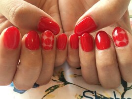 ワンカラードットアート