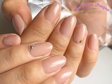 アン ジョーヌドラゴ/【自爪ネイル】シンプルネイル