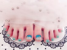 マジックミラー/フットネイル☆親指アート
