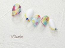 ネイルサロン ブランロール 白金店(Nail Salon Blanl'or)/カラフル☆モヤモヤNAIL