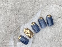 アイミーモア 国立店(aimer more)/ミラー×ニュアンスネイル