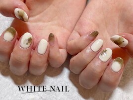 ニュアンス・ちぐはぐネイル