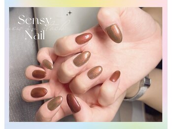 センシー ネイル スタジオ(Sensy Nail Studio)/2色迄無料のワンカラーネイル