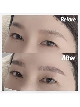 ロレインブロウ 大垣店/まつ毛パーマ＋眉毛Wax