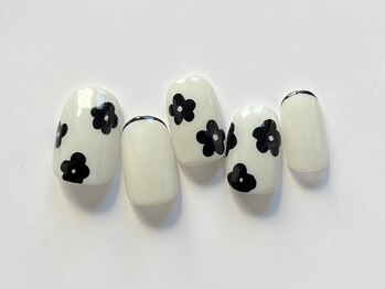 ユノ フィオーレ(Juno fiore)/カジュアルフラワーネイル