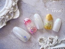 トリート(treat)/トレンド7月/かき氷/キラキラ