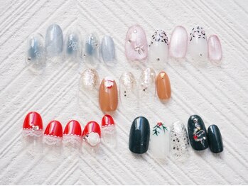 リボン 立川店(Ribbon)の写真/【パラジェル取扱店】オフ無料◎シンプルデザイン豊富！ワンポイントアートやマグネットカラーも♪