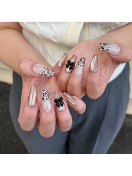 レオパード×ロングネイル☆彡