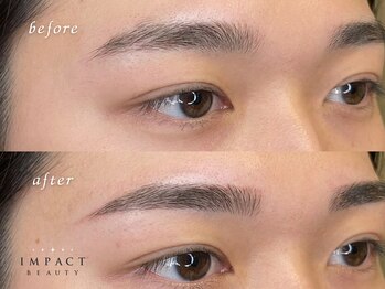インパクト 岡山駅前サロン(IMPACT)/清潔感アップの男性眉