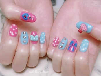 ネイル ファンシーファング(nail_fancy_fang)/3D ×モチーフネイル