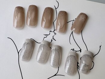 ネイルアヴァンス 京橋店(Nail AVANCE.)/大人シンプルネイル