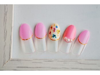 プレンティー 北千住西口店(plenty)/押し花ネイル