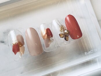 ツメトトノウ/クリアアート☆塗りかけネイル