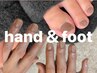 【春限定特別クーポン】hand＆footワンカラーセット¥10000