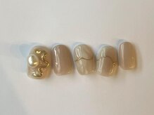 アイネイルズ 梅田店(I nails)/ミラーうねうねデザイン