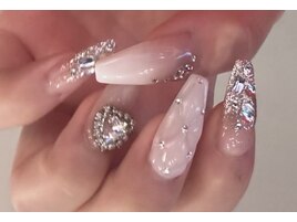 ハート・キルティングネイル