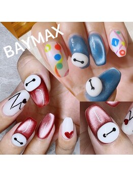 キャラクターパーツネイル