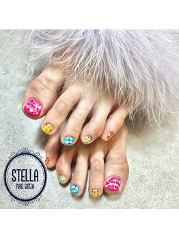 ステラネイルギンザ(STELLA NAIL GINZA)/FOOT＊アート定額