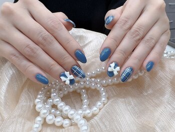 ミンミン(Min min)/チェックネイル