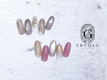 ネイルサロン エアフォルク 銀座(Erfolg)/マグネット×ニュアンス