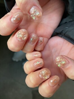 ププカニ(pupuKani)の写真/レトロで落ち着いた雰囲気の店内で女性に人気◇シンプル～トレンド、アートし放題まで豊富にご用意＊学割◎