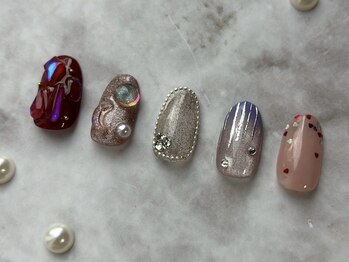 トゥデイズ ネイルズ 大宮(todays nails)/持ち込みデザイン ネイル大宮